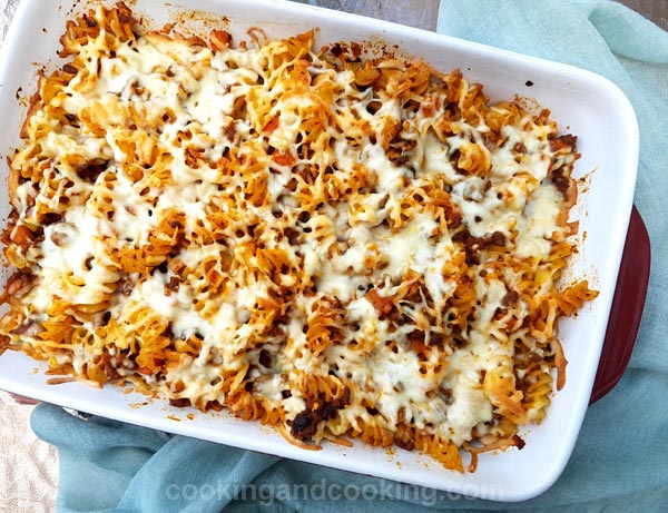Baked Rotini with Beef