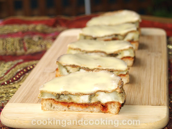 Eggplant and Cheese Melt