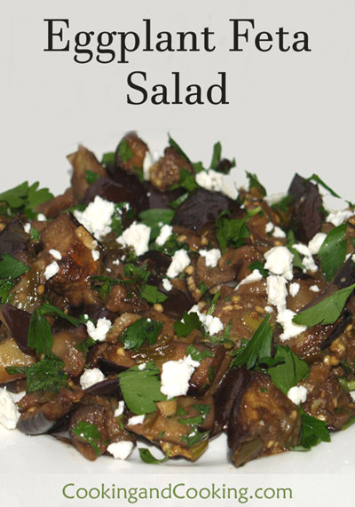 Eggplant Feta Salad