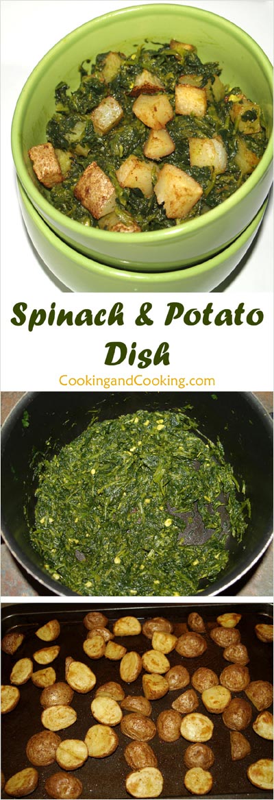 Spinach and Potato Dish