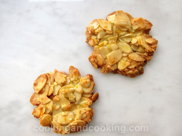 Almond Orange Florentines Almond Orange Florentines