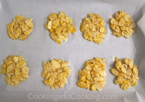 Almond Orange Florentines Almond Orange Florentines