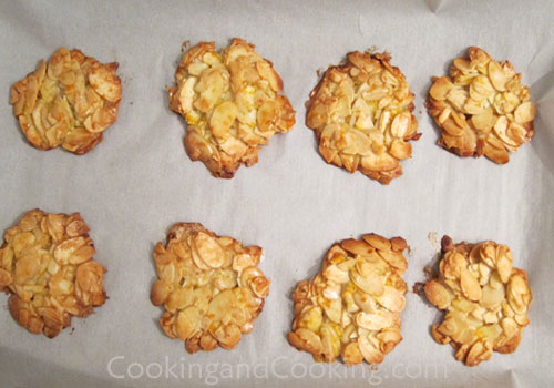 Almond Orange Florentines Almond Orange Florentines