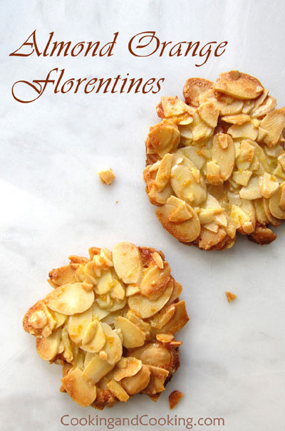 Almond-Orange-Florentines Almond-Orange-Florentines