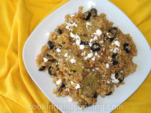 Artichoke Quinoa Salad