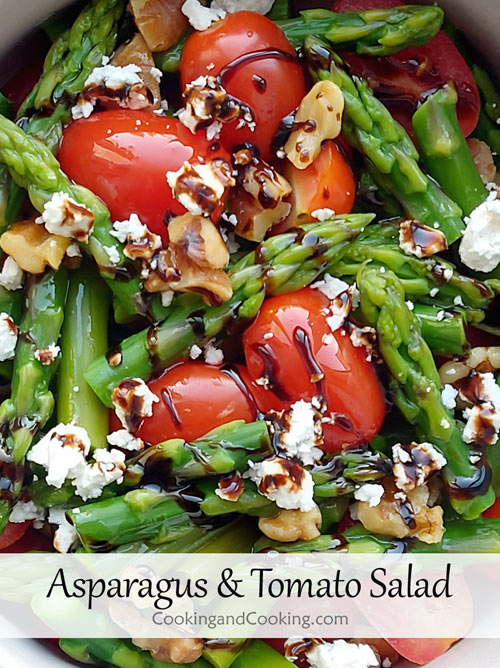 Asparagus and Tomato Salad with Feta