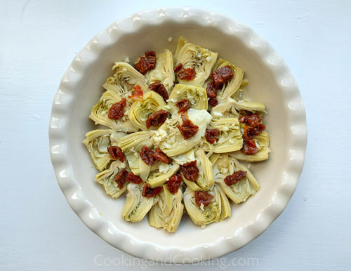 Baked Artichoke Hearts with Parmesan Baked Artichoke Hearts with Parmesan