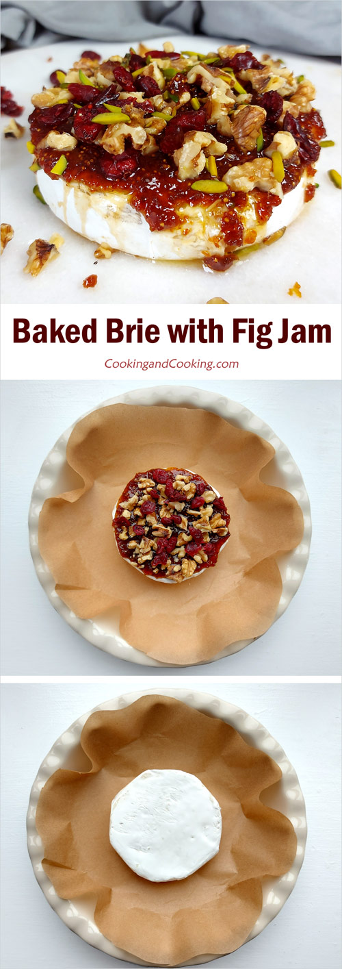 Baked Brie with Fig Jam Baked Brie with Fig Jam
