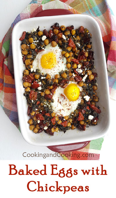 Baked-Eggs-with-Chickpeas