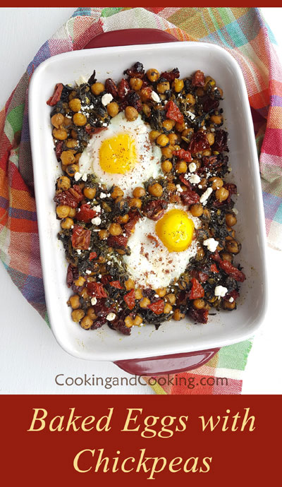 Baked Eggs with Chickpeas Baked Eggs with Chickpeas