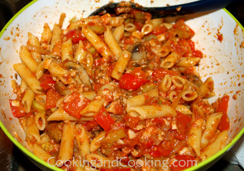 Baked Penne with Vegetables