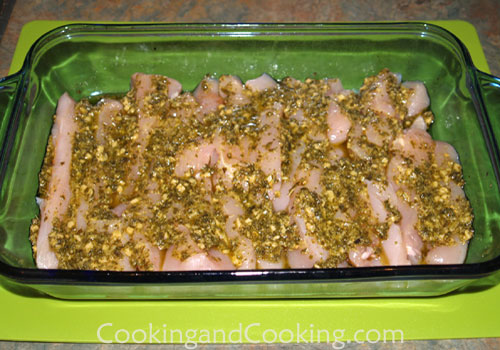 Baked Pesto Chicken Baked Pesto Chicken