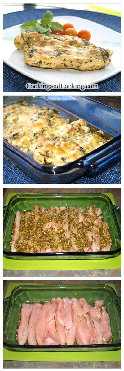 Baked Pesto Chicken