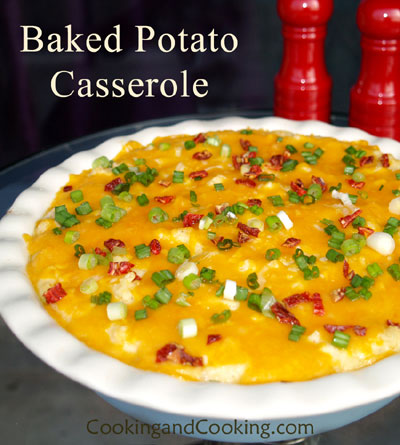 Baked Potato Casserole Baked Potato Casserole