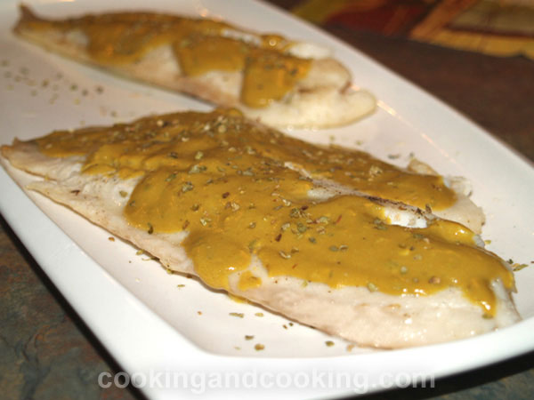 Baked Tilapia Mustard Sauce