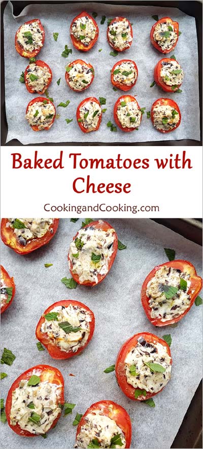 Baked Tomatoes with Cheese