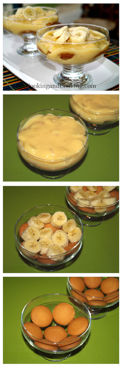 Banana Custard Pudding