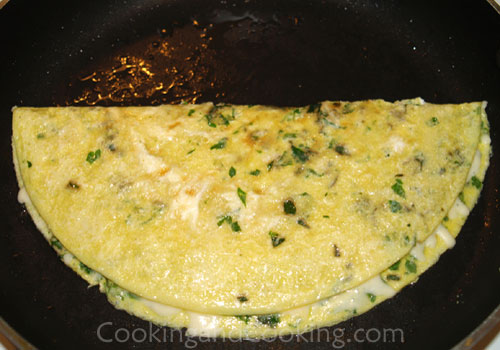 Basil and Parsley Omelette