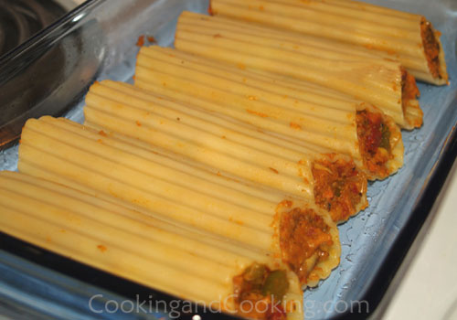 Beef Manicotti