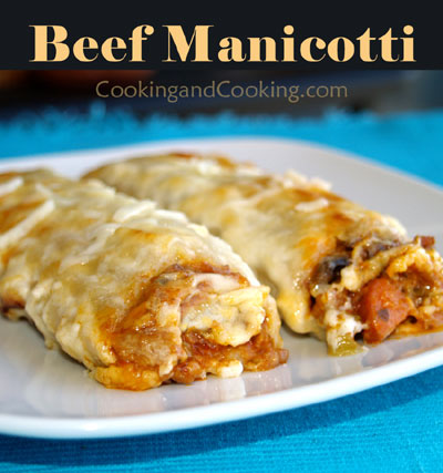 Beef-Manicotti