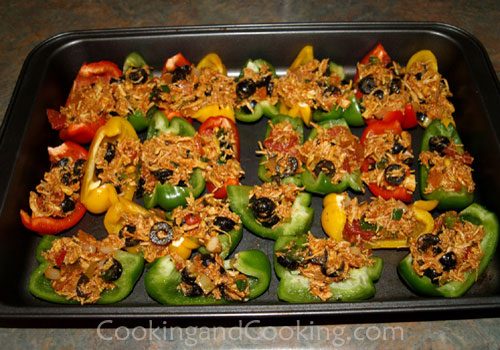 Bell Pepper Chicken Nachos