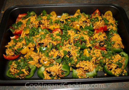 Bell Pepper Chicken Nachos