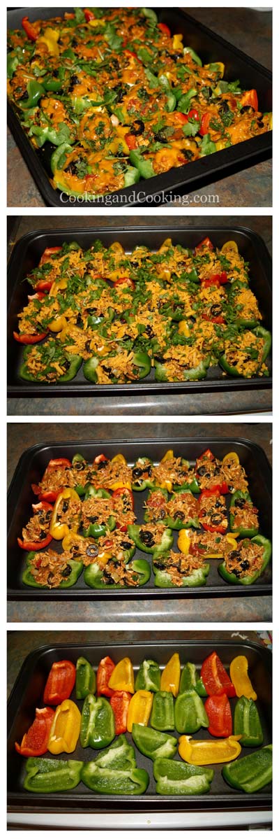 Bell Pepper Chicken Nachos