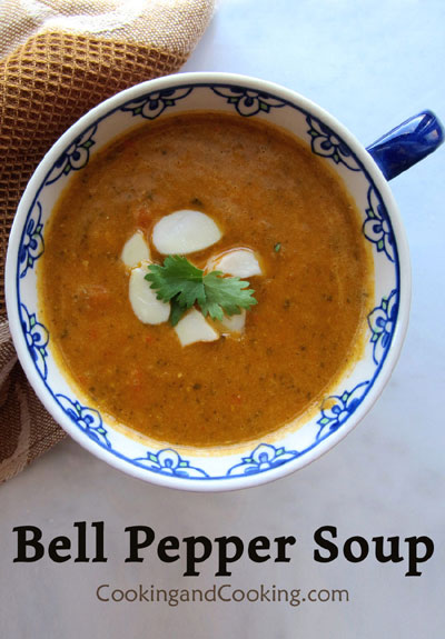 Bell Pepper Soup Bell Pepper Soup