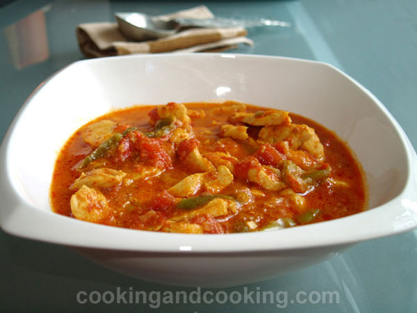 Bell Peppers Chicken Stew