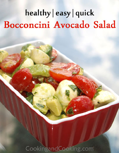 Bocconcini Avocado Salad