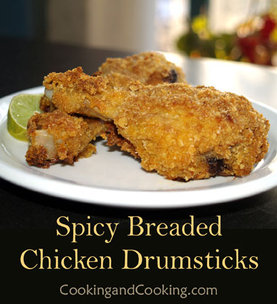 Spicy Breaded Chicken Drumsticks Spicy Breaded Chicken Drumsticks