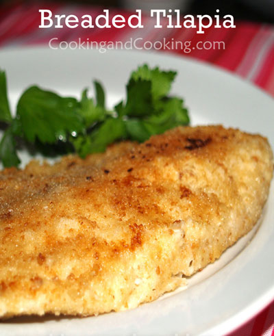 Breaded Tilapia Breaded Tilapia