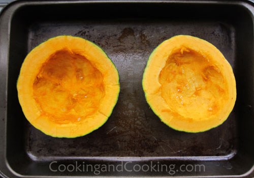 Buttercup Squash with Apples