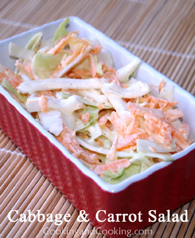 Cabbage and Carrot Salad