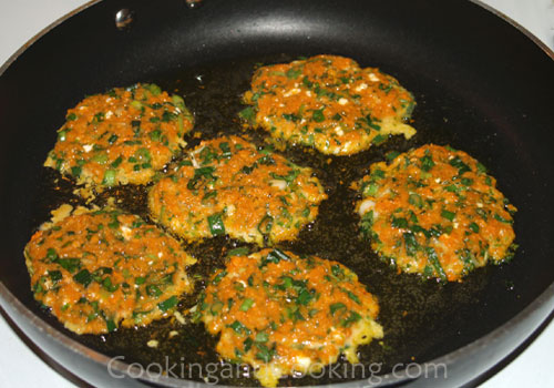 Carrot Fritters