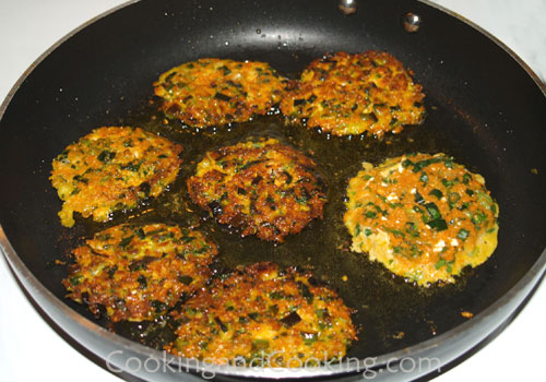 Carrot Fritters