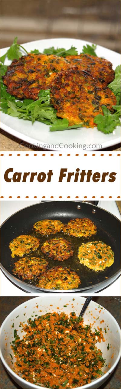 Carrot Fritters