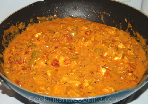 Chicken Fettuccine with Salsa Sauce Chicken Fettuccine with Salsa Sauce