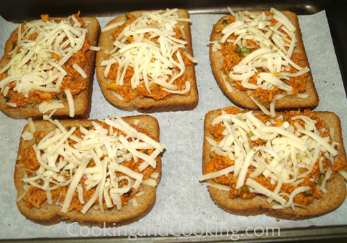 Chicken Pizza Toast Chicken Pizza Toast