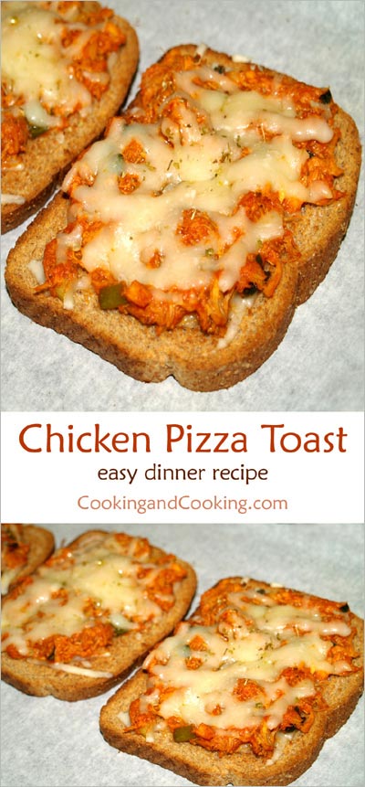 Chicken Pizza Toast Chicken Pizza Toast