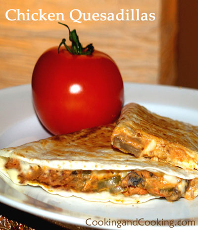 Chicken-Quesadillas