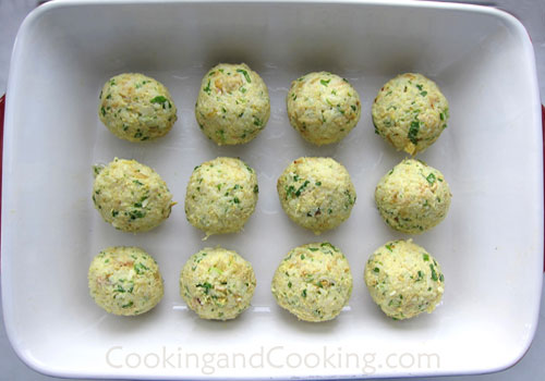 Chicken Rice Balls