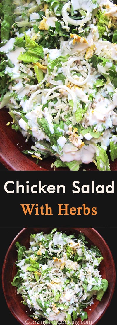 Chicken Salad with Herbs Chicken Salad with Herbs