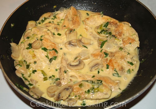 Chicken with Tarragon Mustard Sauce