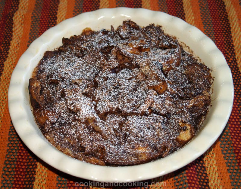 Chocolate Bread Pudding