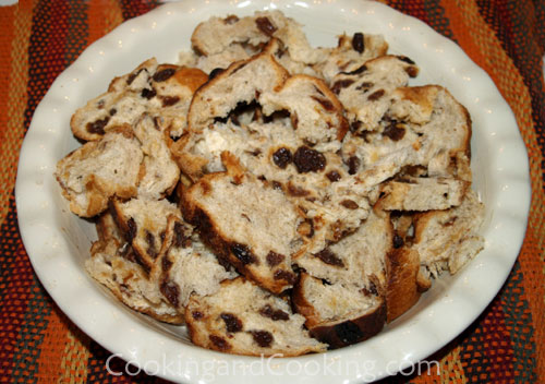 Chocolate Bread Pudding