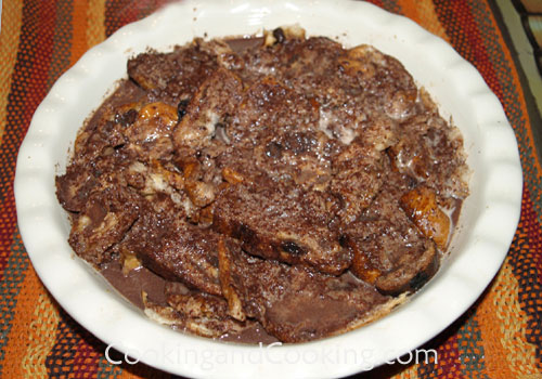 Chocolate Bread Pudding