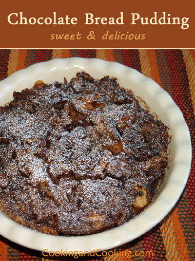 Chocolate Bread Pudding