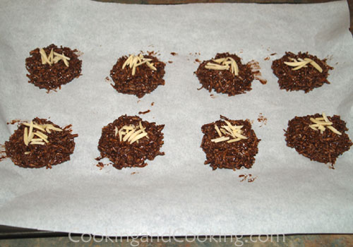 Chocolate Coconut Macaroons Chocolate Coconut Macaroons