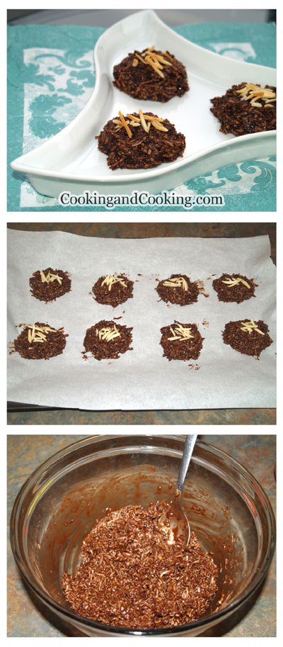 Chocolate Coconut Macaroons Chocolate Coconut Macaroons